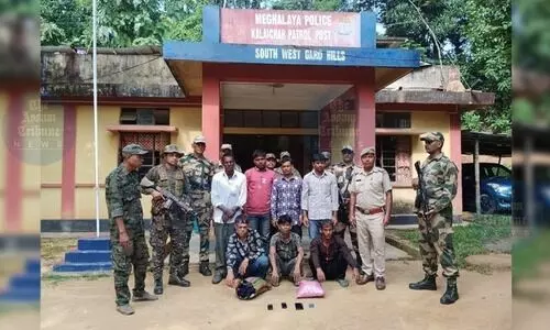 11 Bangladesh nationals, 3 Indians apprehended in separate incidents in Meghalaya