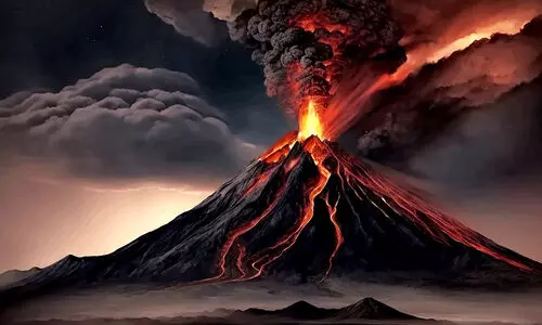 Indonesias Semeru volcano erupts again, spewing ash 1 km above summit