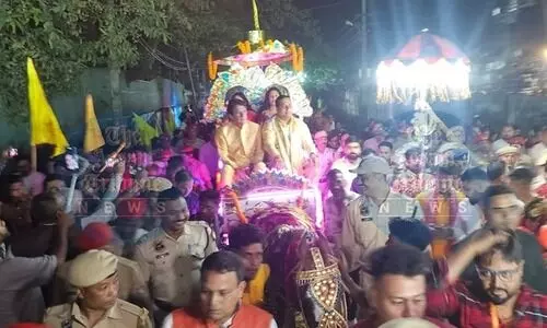 Arun Govil & Dipika Chikhlia inaugurate Nalbari Raas Mahotsav