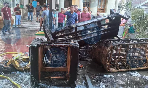 Amidst attacks on politicians homes, Manipur minister builds bunker, stocks up arms for defence