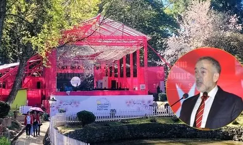 Ambassador of Turkey to India Firat Sunel graces Shillong Literary Fest on closing day