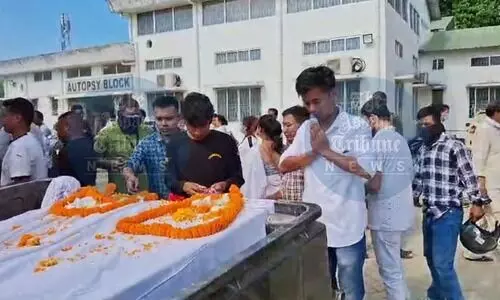 Bodies of Jiribam violence victims handed over amidst heavy security