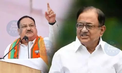 JP Nadda hits back at Chidambaram, accuses Congress of sensationalising Manipur crisis