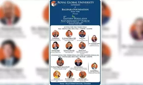 Royal Global University to Host Key Sessions of the  12th Eastern Himalayan Naturenomics™ Forum 2024