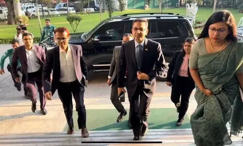 Bdesh summons Indian envoy over vandalism of diplomatic mission in Tripura