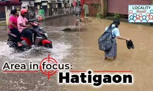 Hatigaons never-ending struggle: waterlogging, garbage & civic neglect