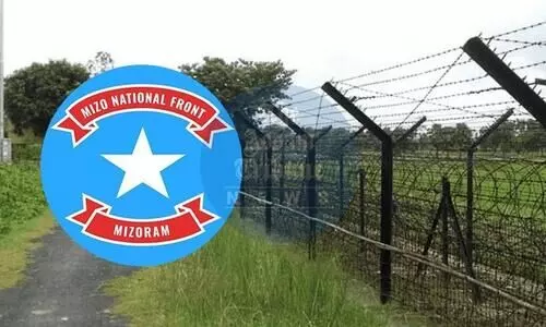 Mizoram opposition MNF opposes proposed border fencing with Myanmar