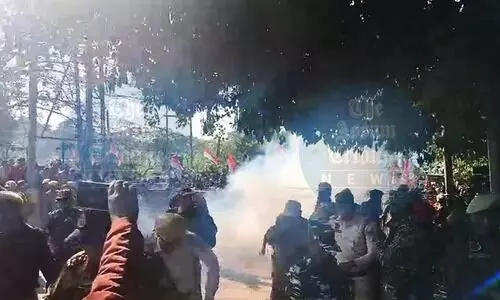 ‘Raj Bhavan Chalo’ protest aftermath: Expired tear gas canisters suspected, police deny allegations