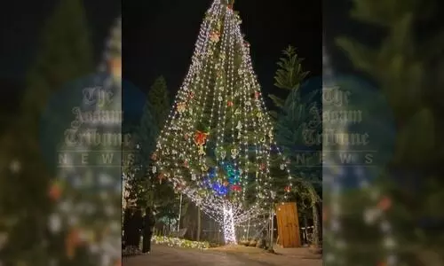 Shillong decked up for Christmas & New Year celebrations