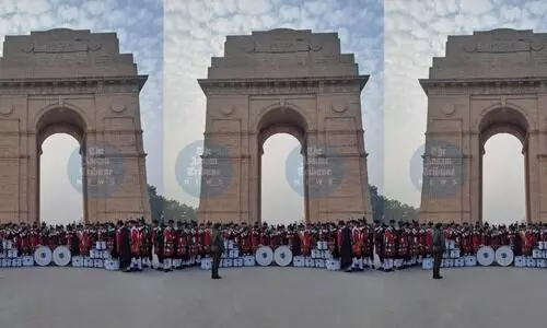 NCC Pipe band from Mizoram gears up for R-Day parade after 4-year hiatus