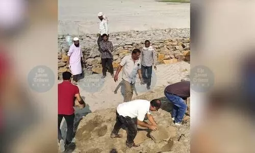 Dhubri villagers build 1.3-km embankment without government aid
