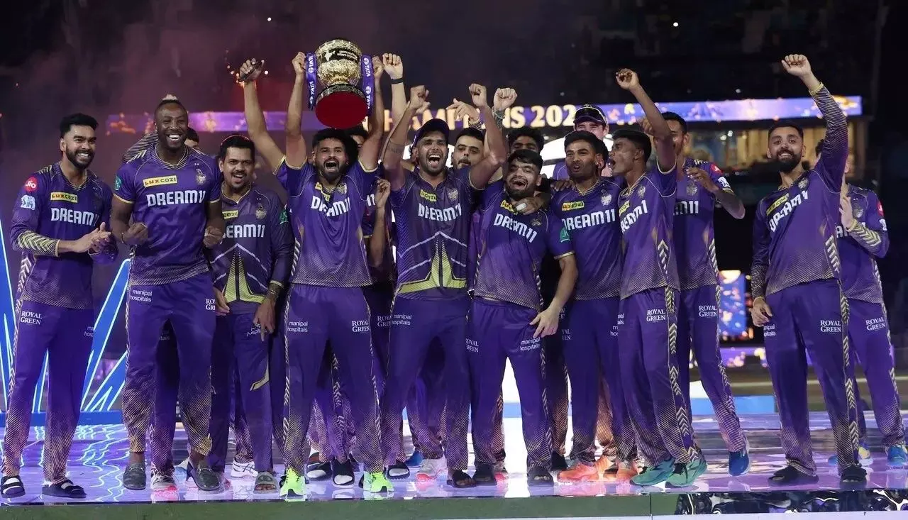 KKR register three stars in honour of IPL title wins KKR register three stars in honour of IPL title wins