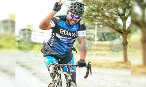 No leg, no limits: Nagaon cyclist gears up for 9,000-km expedition from Volga to Brahmaputra