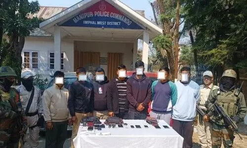 Crackdown on insurgency continues in Manipur; 12 held in multi-district raid