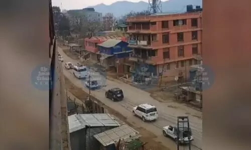 Shutdown, flag march in Churachandpur after Zomi-Hmar clash claims one life