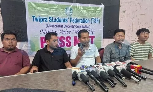 Kokborok script protests: TSF welcomes CM’s call for talks but strike to continue