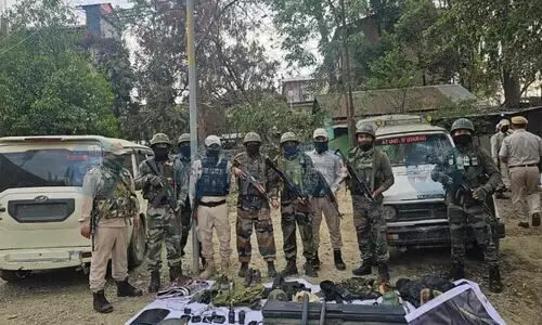 Arambai Tengol office raided after clash with UNLF(P) in Imphal; weapons, drugs seized