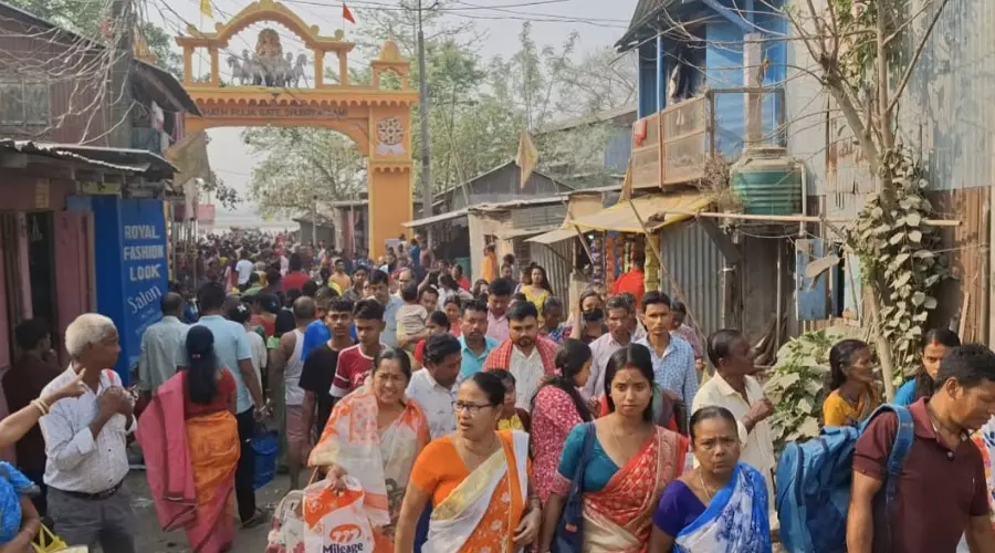 Holy dip draws lakhs to Brahmaputra ghats in Dhubri for Ashokastami puja