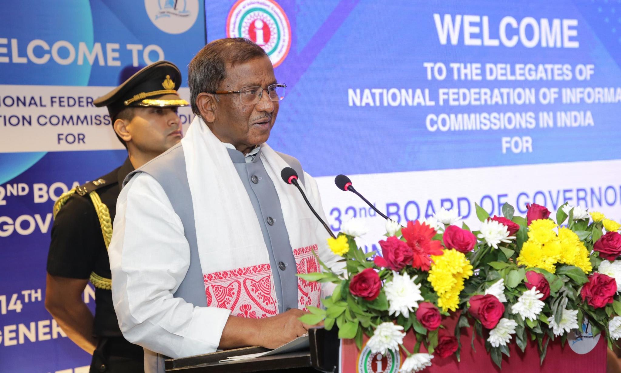 RTI Act strengthened democracy, bridged citizens-government gap: Governor