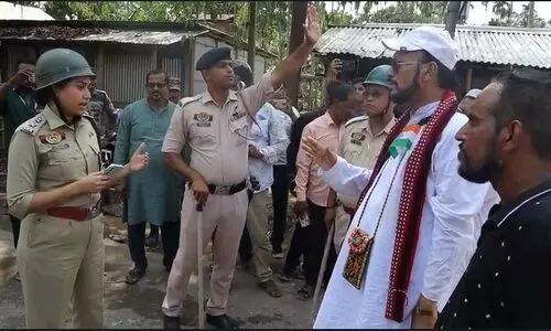 Protest over Waqf Act turns violent in Tripura’s Kailashahar; several cops injured