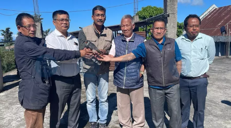 Manipurs radio-tagged Amur Falcon begins 14,500-km return from Africa