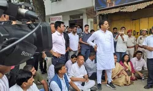 Congress alleges BJP-police nexus, takes protest to DGP’s doorstep
