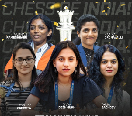 Vantika among 5 Indian chess women players selected for Batch of 2025 by 64 Squares initiative