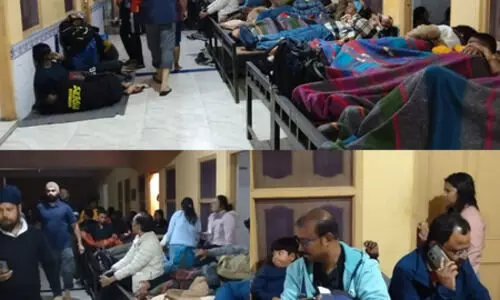 Landslides leave 1,000 tourists stranded in North Sikkim (Photo: IANS)