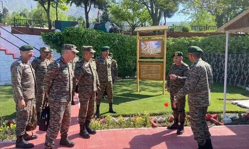 Army Chief arrives in Srinagar amid incidents of gunfire exchange at LoC