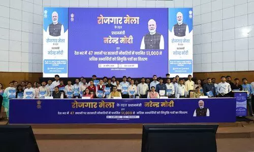 Jobs are gateways to nation-building, says MoS Margherita at Shillong Rozgar Mela