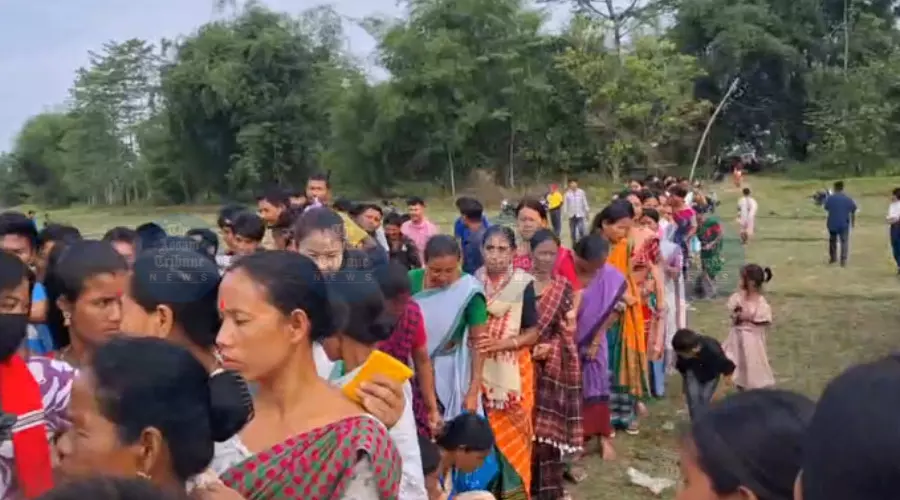 Re-polling underway in Majuli, Sribhumi amid tight security and strong voter turnout