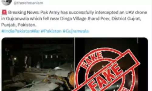 Govt debunks claims of Indian UAV drone shot in Pakistan, shares evidence