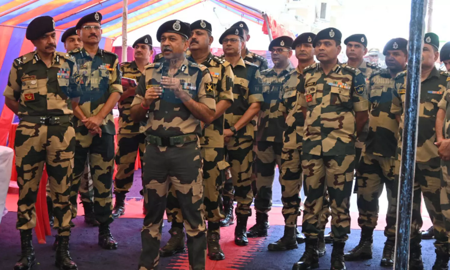 BSF reviews security along Assam-Bangladesh border in Dhubri amid Indo-Pak tensions BSF reviews security along Assam-Bangladesh border in Dhubri amid Indo-Pak tensions