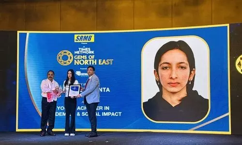 Guwahati Student Huma Abia Kanta Conferred with Gems of Northeast Award