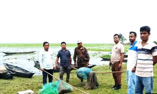 Crackdown on illegal fishing in Sivasagar amid breeding season ban