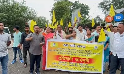 ‘No dams on our rivers’: Mass protest in Dhemaji against mega dams, hydel projects