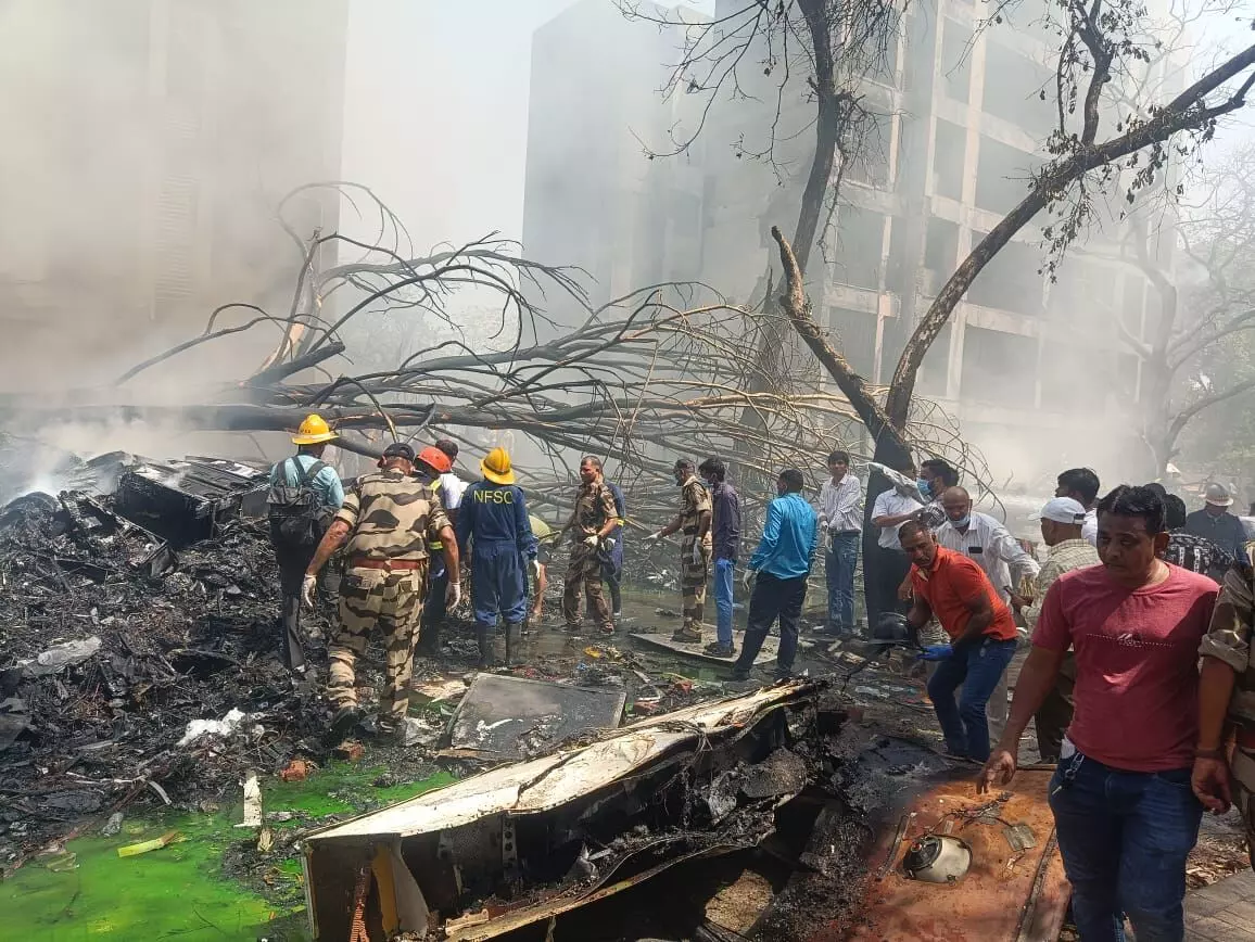 Ahmedabad airport suspends flight operations after Air India plane crash