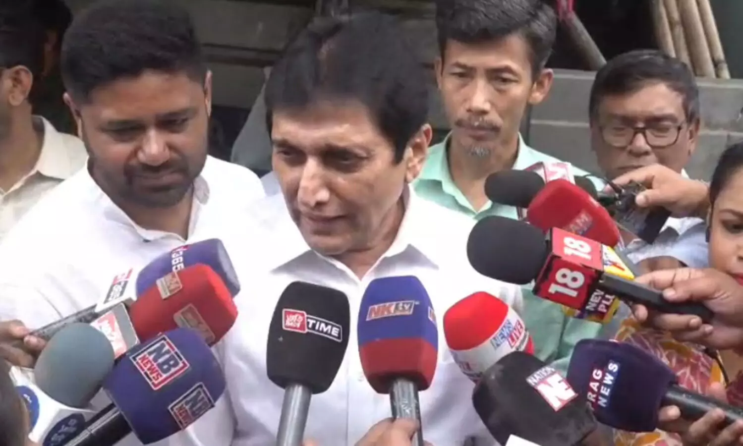 MP Ajit Bhuyan calls CM vigilance probe political conspiracy after 6-hr grilling MP Ajit Bhuyan calls CM vigilance probe political conspiracy after 6-hr grilling