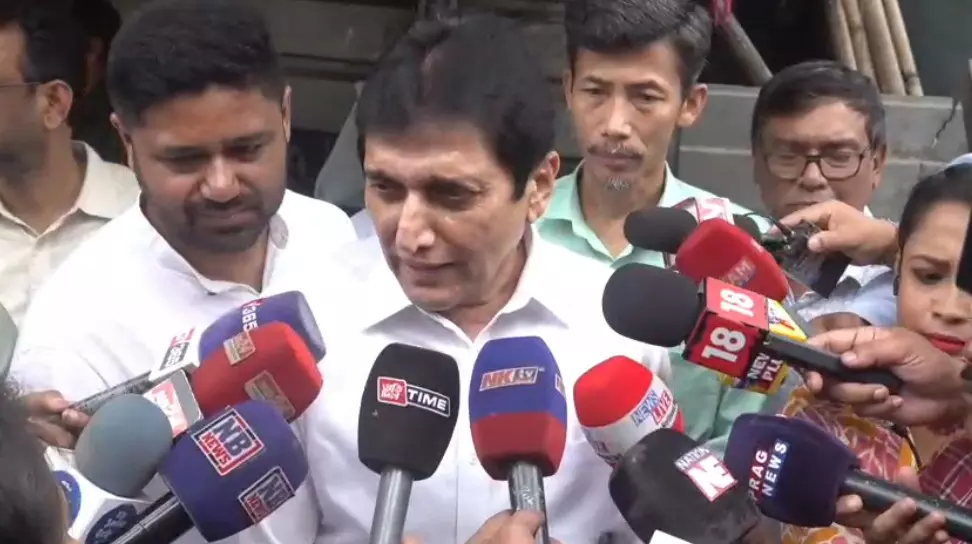 MP Ajit Bhuyan calls CM vigilance probe political conspiracy after 6-hr grilling MP Ajit Bhuyan calls CM vigilance probe political conspiracy after 6-hr grilling