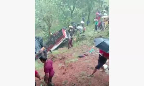 Bus plunges into deep gorge in Himachals Mandi, one dead