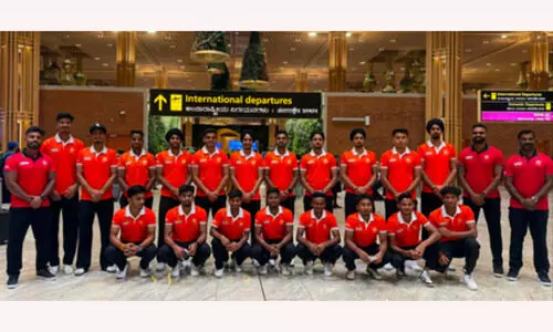 Indian junior men’s hockey team jets off to Germany for 4 Nations Tournament