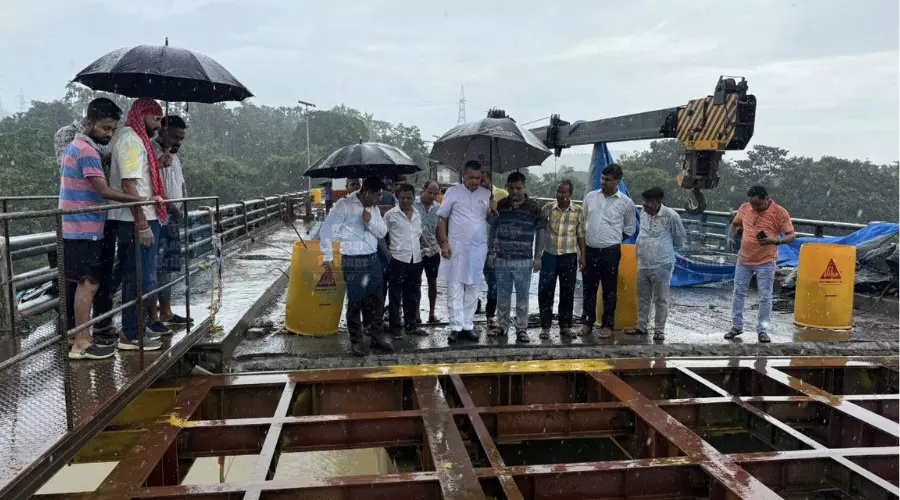 Gammon bridge repairs in Katigorah progressing steadily, will complete by July 20