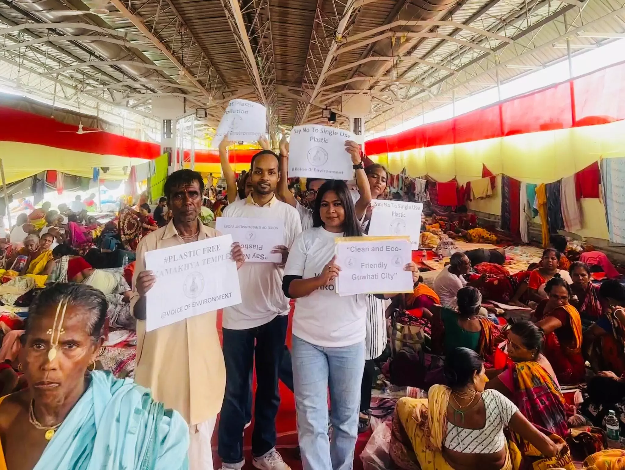 VoE, RPF launch awareness drive for clean, plastic-free Ambubachi Mahayog VoE, RPF launch awareness drive for clean, plastic-free Ambubachi Mahayog