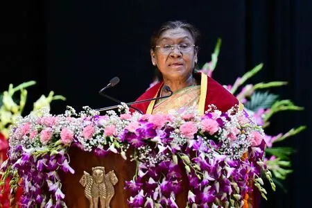 President Murmu calls for chemical-free, low-cost treatments for better animal healthcare President Murmu calls for chemical-free, low-cost treatments for better animal healthcare