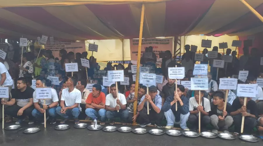 Rift in Dima Hasao BJP: Workers protest, seek CEM Gorlosa’s ouster by July 15 Rift in Dima Hasao BJP: Workers protest, seek CEM Gorlosa’s ouster by July 15