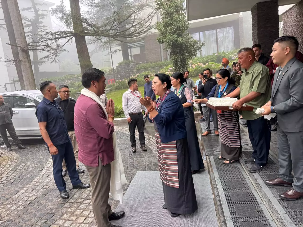 Rijiju, CM Khandu offer prayers on eve of Dalai Lama’s 90th birthday in Dharamsala Rijiju, CM Khandu offer prayers on eve of Dalai Lama’s 90th birthday in Dharamsala