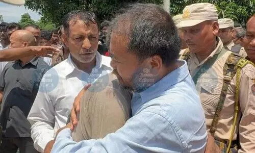 BJP hits out at Akhil Gogoi for siding with ‘suspicious’ evictees in Dhubri