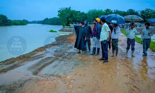 Schools shut, alerts issued as flash floods displace over 100 families in South Tripura