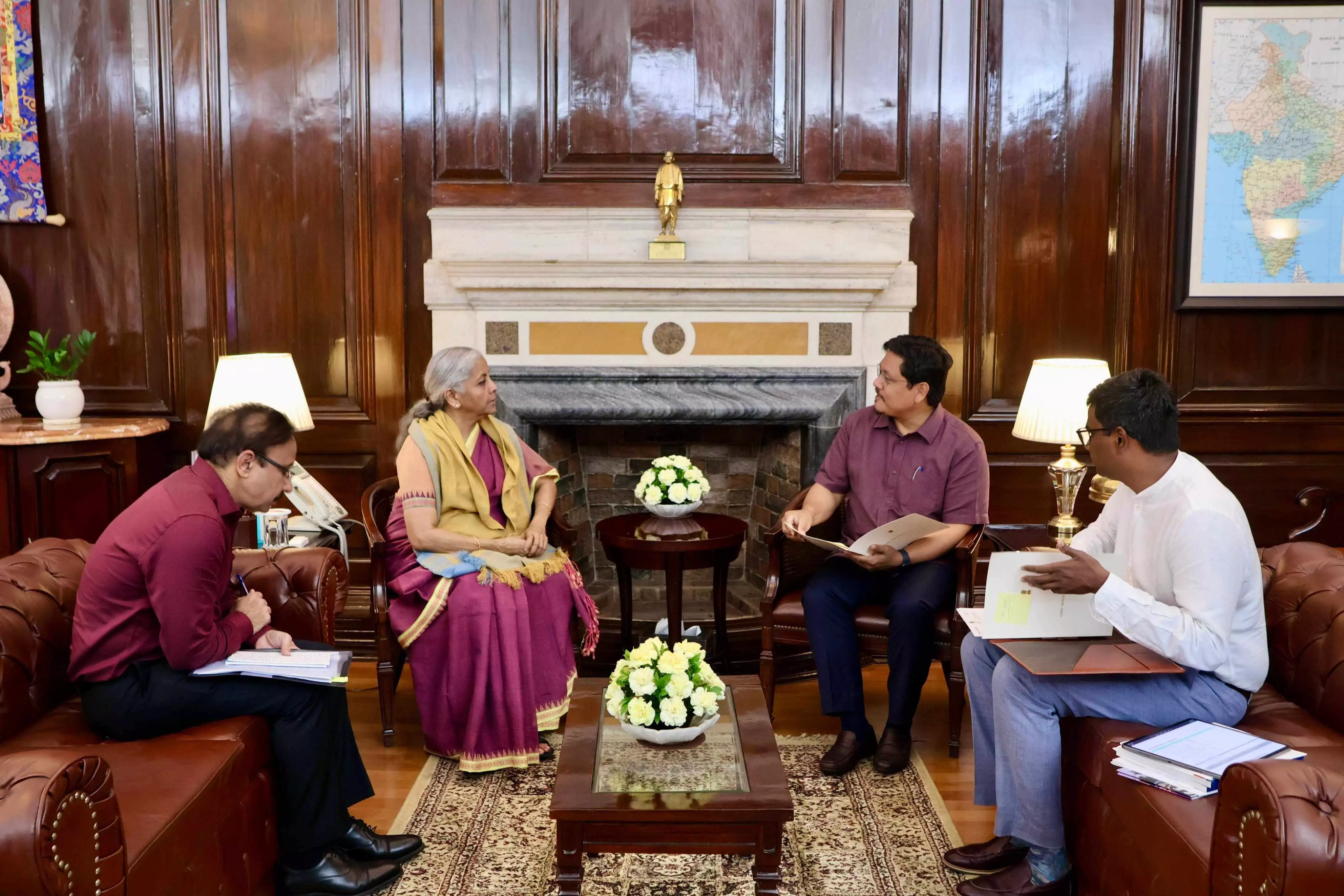 Nirmala Sitharaman begins 4-day Meghalaya visit today; to open Northeast Conclave Nirmala Sitharaman begins 4-day Meghalaya visit today; to open Northeast Conclave