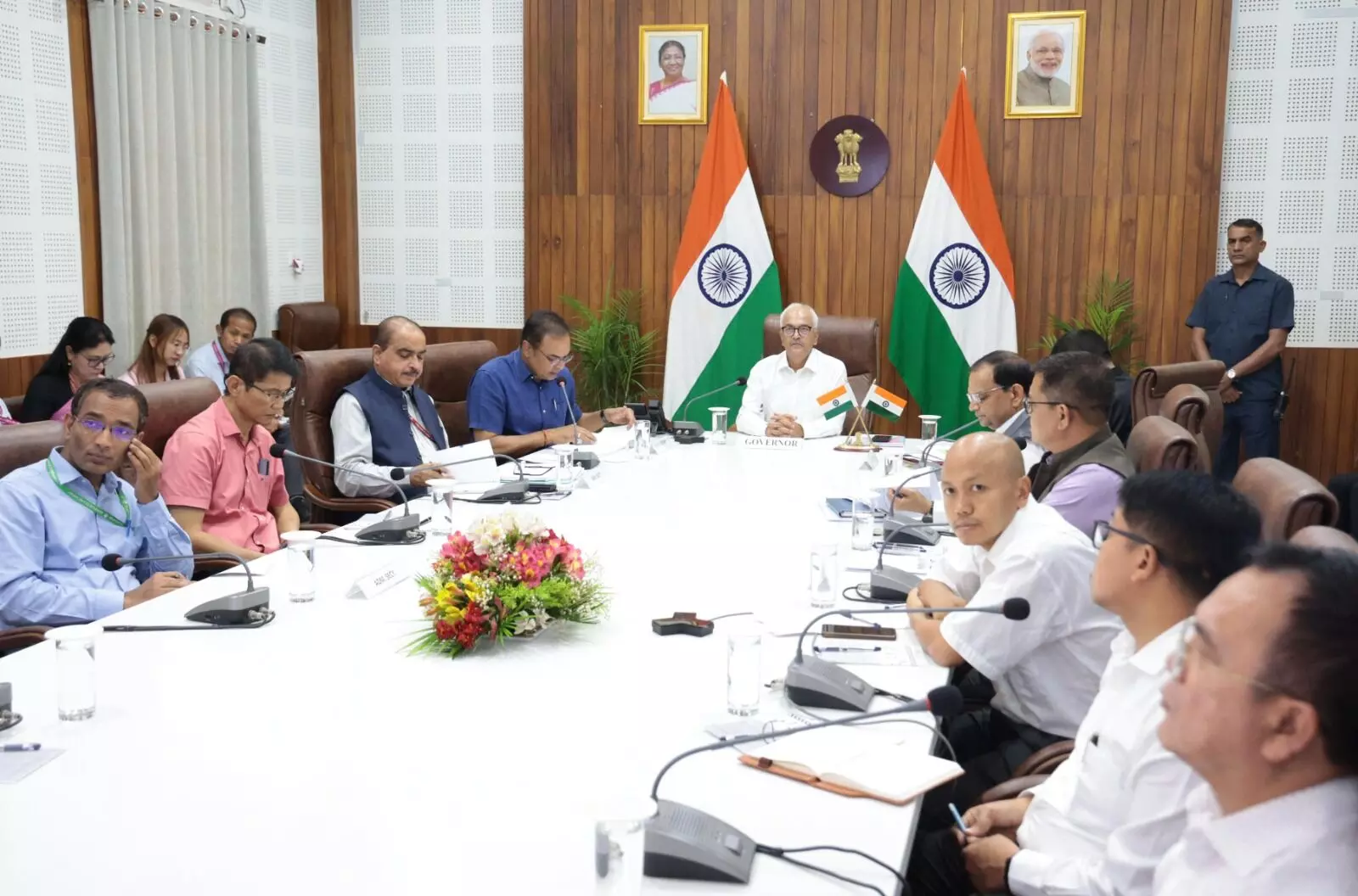 Manipur governor directs fast tracking of DoNER projects, urges timely execution